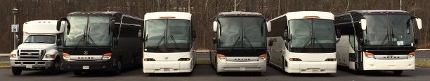 Our Fleet for Limo & Charter Bus Rental in DC